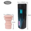 Thrusting Masturbation Cup With 9 Frequency Vibration For Hismith Premium Sex Machine With KlicLok System