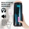 Thrusting Masturbation Cup With 9 Frequency Vibration For Hismith Premium Sex Machine With KlicLok System