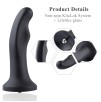 Hismith 7.08" P-Spot Silicone Anal Plug With KlicLok System For Hismith Premium Sex Machine