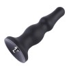 Hismith 7.4" Dual-Ripple Silicone Anal Plug With KlicLok System For Hismith Premium Sex Machine