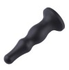 Hismith 7.4" Dual-Ripple Silicone Anal Plug With KlicLok System For Hismith Premium Sex Machine