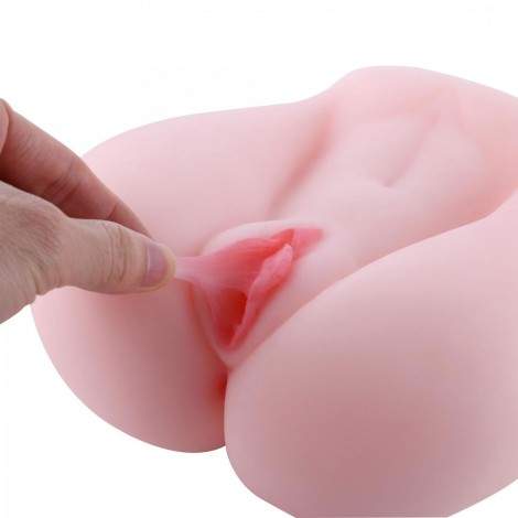 SINLOLI Life Size Pussy Anal Ass Doll, 3D Realistic Male Masturbator for Male Masturbation