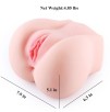 SINLOLI Life Size Pussy Anal Ass Doll, 3D Realistic Male Masturbator for Male Masturbation (4.85 IB/ 2.2kg)