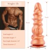 Realistic Dildo, 9 Inch Spiral and Muscle Premium Silicone Giant Penis with Strong Suction Cup for Hands-Free Realistic Dildo, 9 Inch Spiral and Muscle Premium Silicone Giant Penis with Strong Suction Cup for Hands-Free