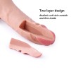 SINLOLI Double Layered Silicone Dildo with Suction Cup, 9 Inch /22.9cm , 16.75 Ounce / 475g