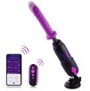 Hismith Portable Sex Machine Pro Traveler 2.0 with APP Control and Wireless Remote, Silicone Dildo Hismith Portable Sex Machine Pro Traveler 2.0 with APP Control and Wireless Remote, Silicone Dildo