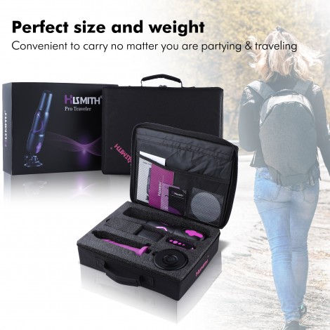 Hismith Pro Traveler, Portable Sex Machine With Remote Controller - KlicLok System