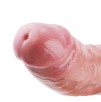 Hismith Curved 8.86"silicone dildo with blue veins, Dual-density dildo with vibrator Hismith Curved 8.86"silicone dildo with blue veins, Dual-density dildo with vibrator