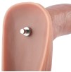 Hismith 8.3" realistic silicone dildo, 7.68" Insertable Length with Three-dimensional testicles Hismith 8.3" realistic silicone dildo, 7.68" Insertable Length with Three-dimensional testicles