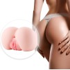 SINLOLI Pussy Anal Ass Doll, 3D Realistic Male Masturbator Vagina Anus Butt Sex Toys (2.6 IB / 1.18 KG)