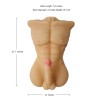 SINLOLI Love Doll Sex Doll Torso,Premium Sex Toys (Flesh )