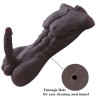 SINLOLI Love Doll Sex Doll Torso,Premium Sex Toys (Black)
