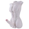 SINLOLI Love Doll Sex Doll Torso,Premium Sex Toys (White)