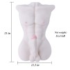 SINLOLI Love Doll Sex Doll Torso,Premium Sex Toys (White)