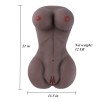 SINLOLI Love Doll Sex Doll Torso,Premium Sex Toys ( Black)
